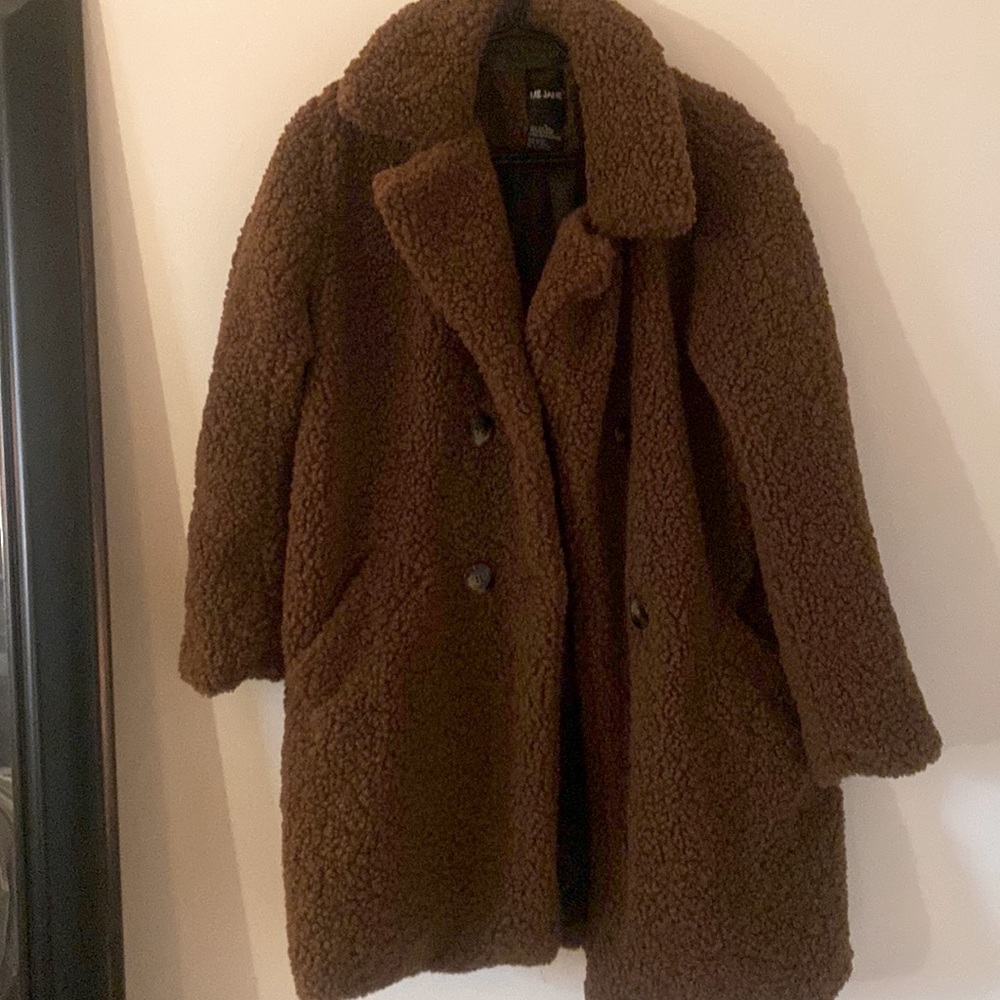 Teddy Bear Coat Size Small